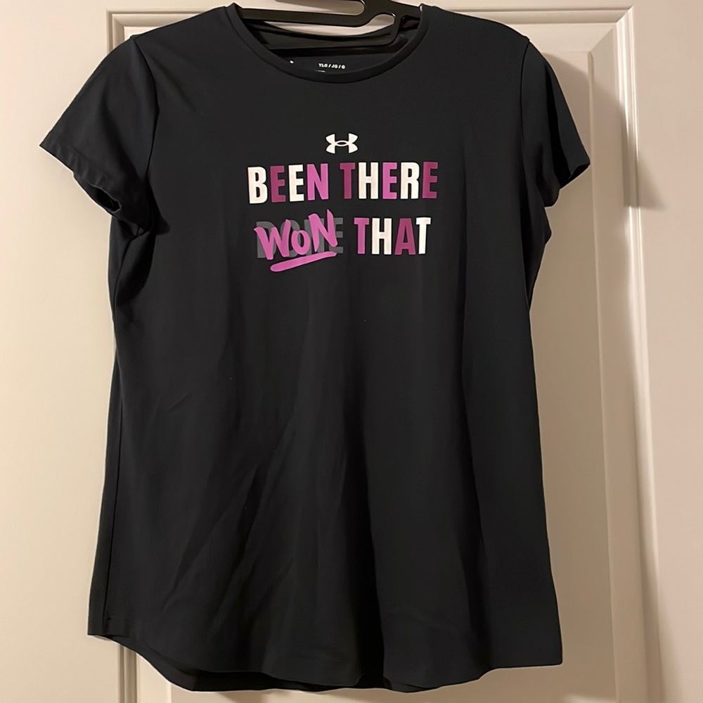 Under Armour Girls Been There Won That Tee